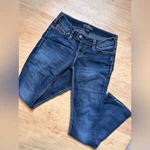 Silver Jeans Women's Dark Blue Skinny Jeans 29/33 Tuesday 16 1/2